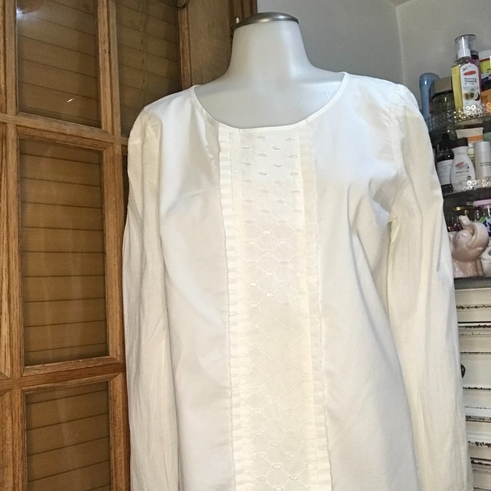 Excellent Condition Embroidery Fringe Down  Front Tunic By GAP Size M